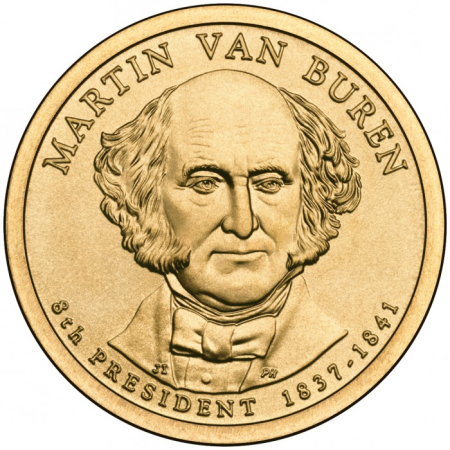 Monede America - USA 1 dolar 2008 Presedinti: Martin Van Buren (1837-1841), UNC