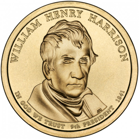Monede America - USA 1 dolar 2009 Presedinti: William Henry Harrison, (1841), UNC