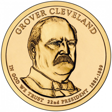 Monede America - USA 1 dolar 2012 Presedinti: Grover Cleveland, 1885-1889, UNC