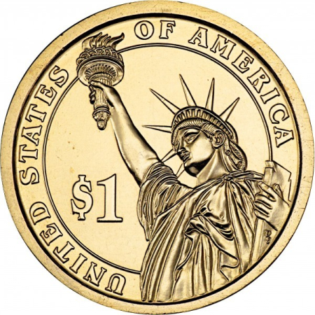 USA 1 dolar 2013 Presedinti: Theodore Roosevelt (1901–1909), UNC [1]