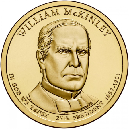 Monede America - USA 1 dolar 2013 Presedinti: William McKinley (1897–1901)