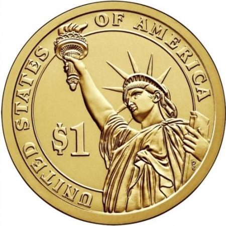 USA 1 dolar 2016 Presedinti: Ronald Reagan (1981–1989), UNC [1]