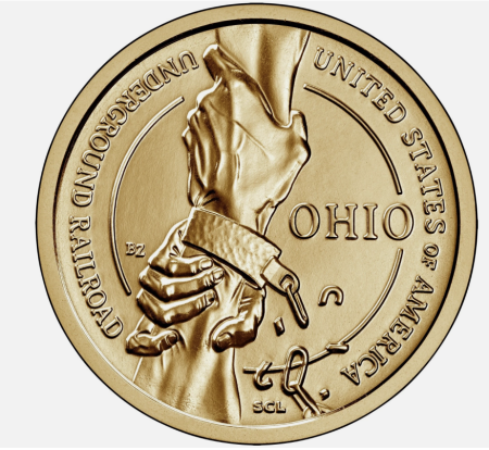 Monede America - USA 1 dolar 2020, Inovatia americana, Ohio, Calea ferata subterana, UNC