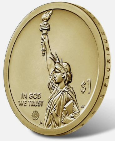 USA 1 dolar 2022 Inovatia americana, Rhode Island, UNC [1]