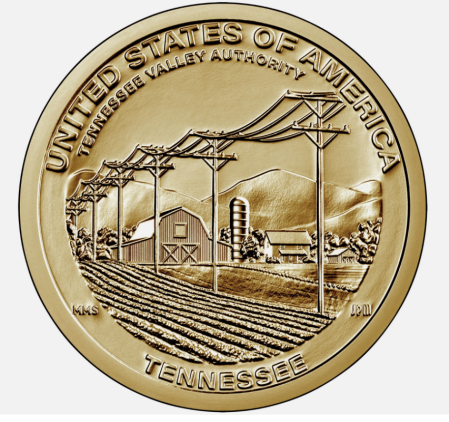 Monede straine - USA 1 dolar 2022 Inovatia americana, Tennessee, UNC