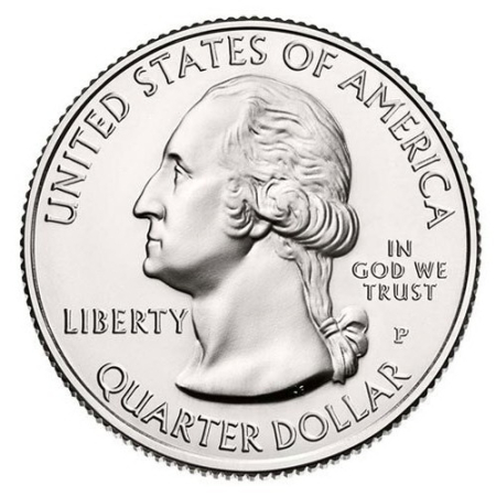 USA, 25 Centi 2015: Refugiul Național pentru Faună Sălbatică Bombay Hook, UNC [1]