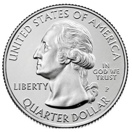 USA, 25 Centi 2020: Parcul National Istoric Marsh-Billings-Rockefeller, UNC [1]