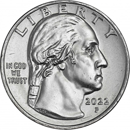 USA, 25 Centi 2022: Wilma Mankiller, activistă amerindiană, UNC [1]