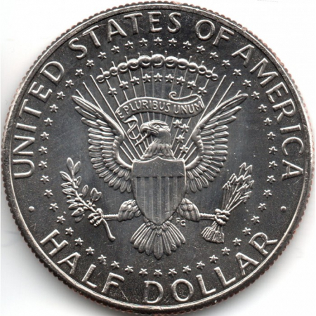 USA 50 centi 2023 Kennedy, monetaria Philadelphia, necirculata [1]