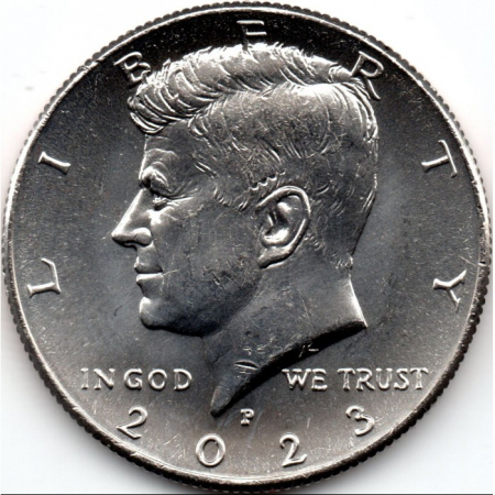 Monede America - USA 50 centi 2023 Kennedy, monetaria Philadelphia, necirculata