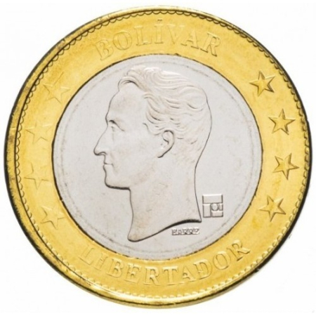 Venezuela 1 Bolivar Soberano 2018, Bimetal, UNC [3]