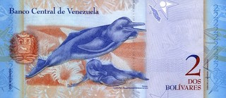 Bancnote America - VENEZUELA 2 bolivari 2012, necirculata