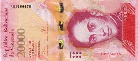 VENEZUELA 20000 bolivares 13 decembrie 2017 UNC [1]