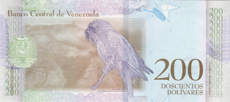 Venezuela - VENEZUELA 200 bolivari 2018, necirculata