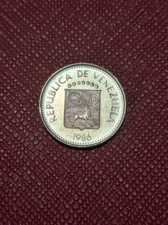 Venezuela 5 centimos 1986 [1]