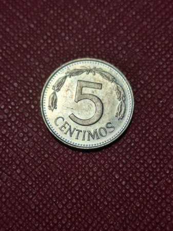 Monede America - Venezuela 5 centimos 1986