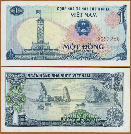 Bancnote - VIETNAM - 1 Dong 1985, UNC