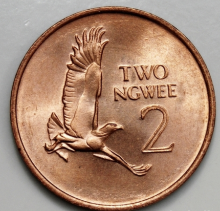 Zambia 2 ngwee, 1983, UNC [0]