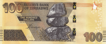 Zimbabwe - ZIMBABWE 50 dollars 2020, necirculata