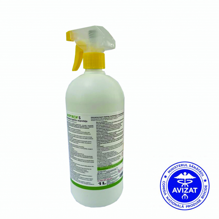 Biotech-S 1L 4 in 1 virucid-biocid-dezinfectant-detergent [2]