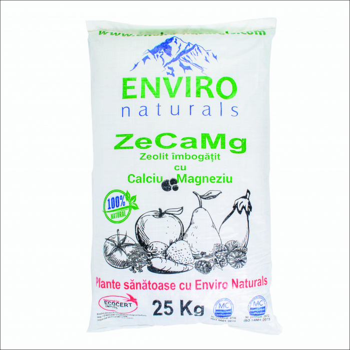 ZeCaMg zeolit cu calciu si magneziu bio pentru plante, Enviro Naturals [1]
