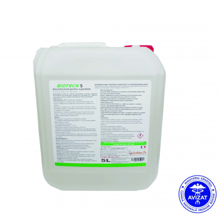 BIOTECH-S 5L   - 4 in 1 virucid-biocid-dezinfectant-detergent [2]
