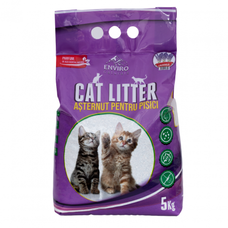 Pet shop - nisip zeolitic enviro cu lavanda