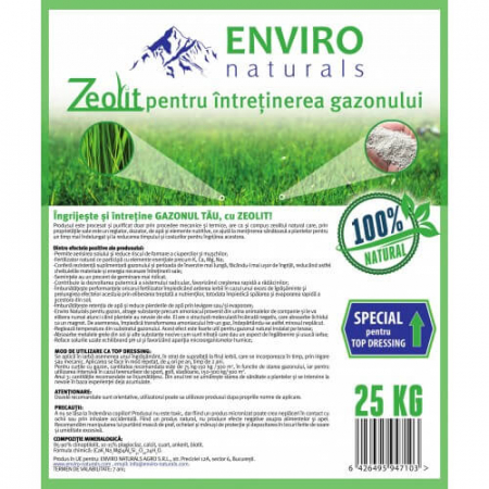Enviro Naturals - Top dressing - produs bio pe baza de zeolit pentru ingrijire gazon sac 25 KG [0]