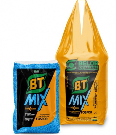Ingrasaminte chimice conventionale - Ingrasamant  cu 4 elemente, N.P. 12.24.+ S+Ca, BTMIX, big bag 600 kg