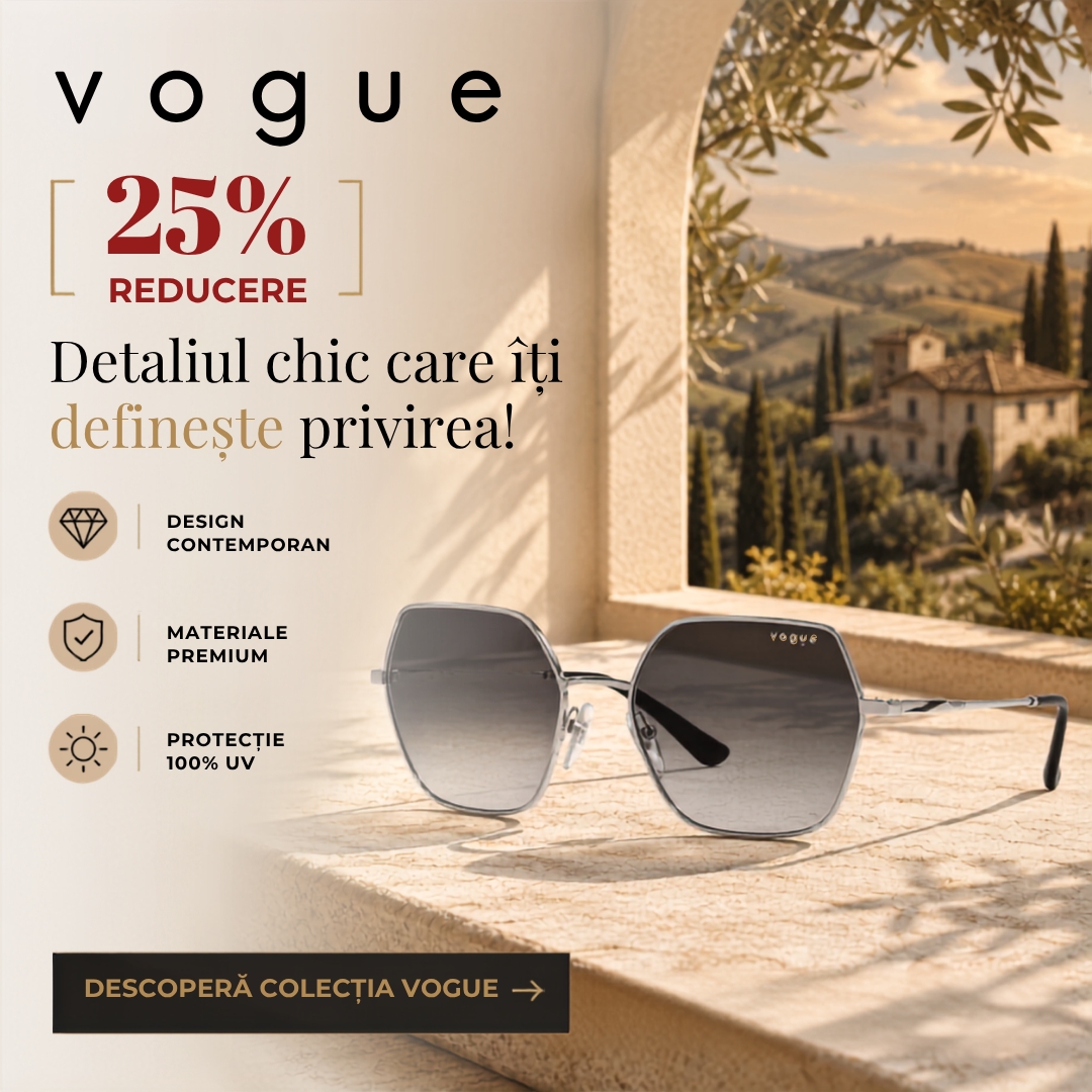 25% Reducere la ochelari de soare Vogue