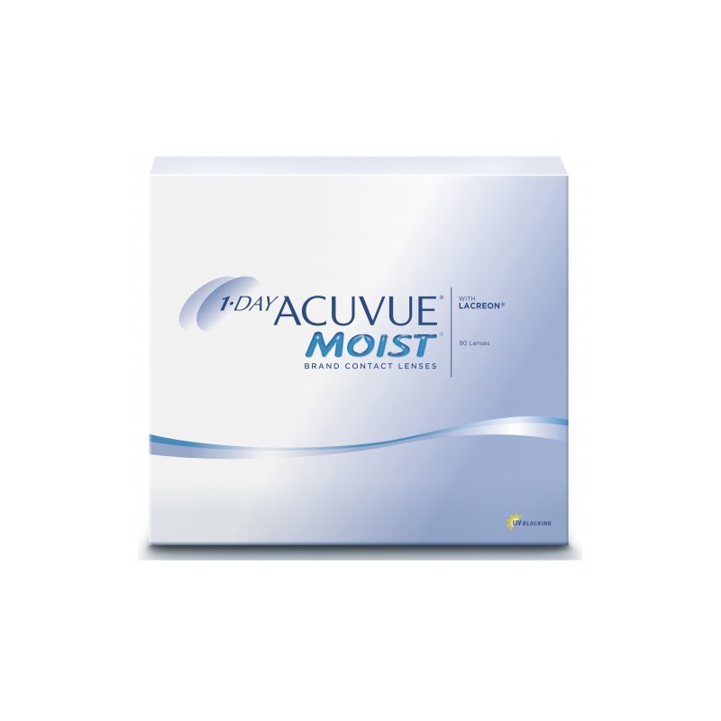 LENTILE DE CONTACT - 1-DAY ACUVUE MOIST (90 buc)