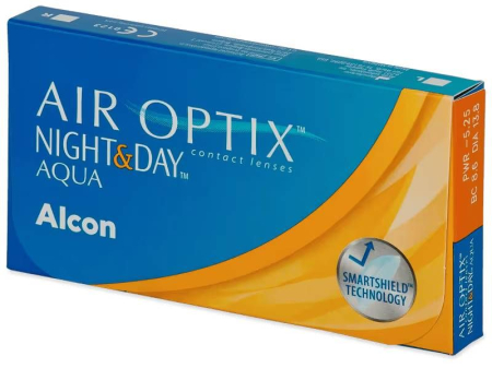 LENTILE DE CONTACT - Air Optix Night&Day Aqua 6 buc