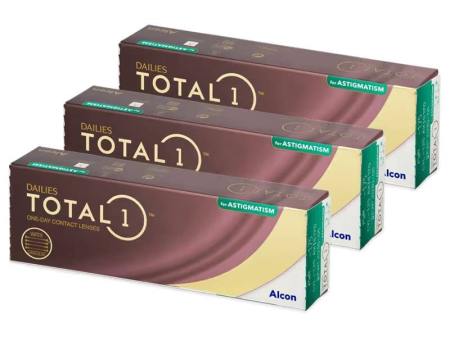 LENTILE DE CONTACT - Dailies Total 1 for astigmatism 90 buc