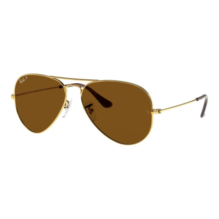 OCHELARI DE SOARE - Ray-Ban 3025-001/57 Aviator Large Metal Polarizat