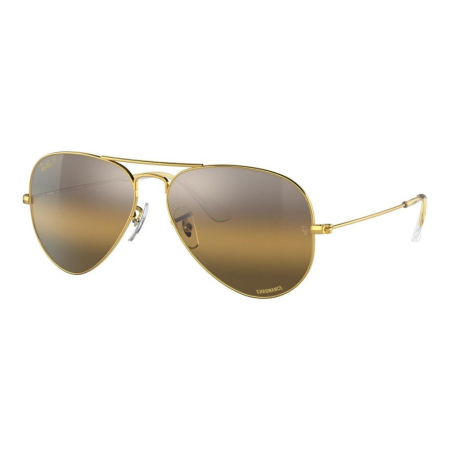 OCHELARI DE SOARE - Ray-Ban 3025-58-9196G5 Aviator Chromance Collection Polarizat