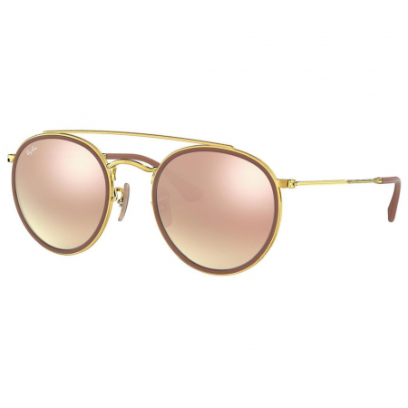 OCHELARI DE SOARE - Ray-Ban 3647N-001/7O ROUND DOUBLE BRIDGE