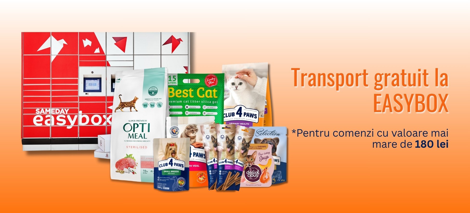 EasyBox- Transport gratuit- PROMOTII