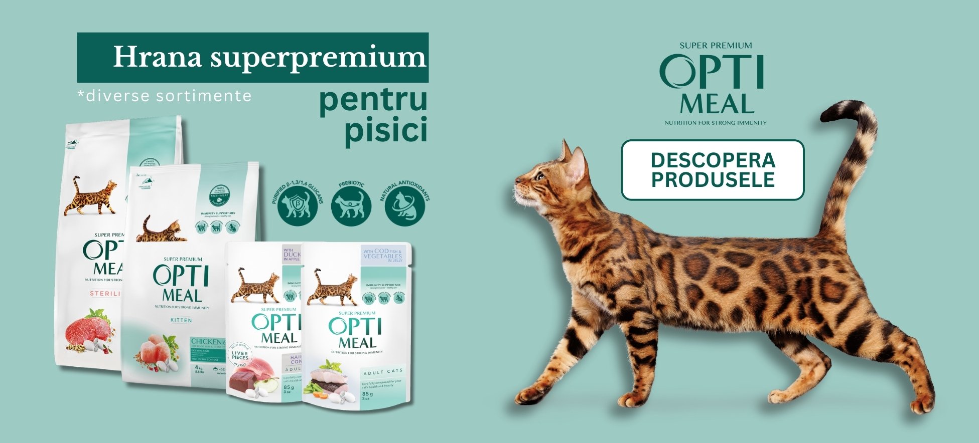 Optimeal hrana pisici