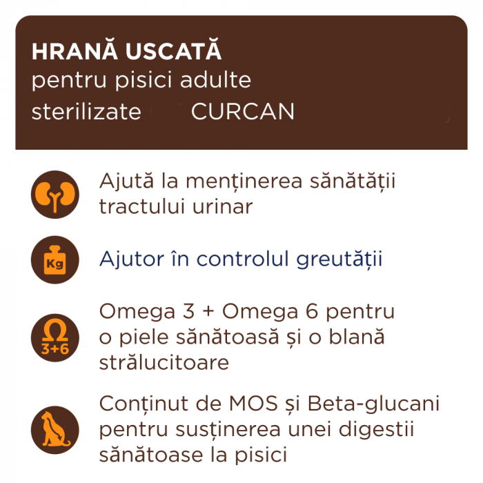 Club 4 Paws, Hrana uscata pisici sterilizate, curcan, 2kg [2]
