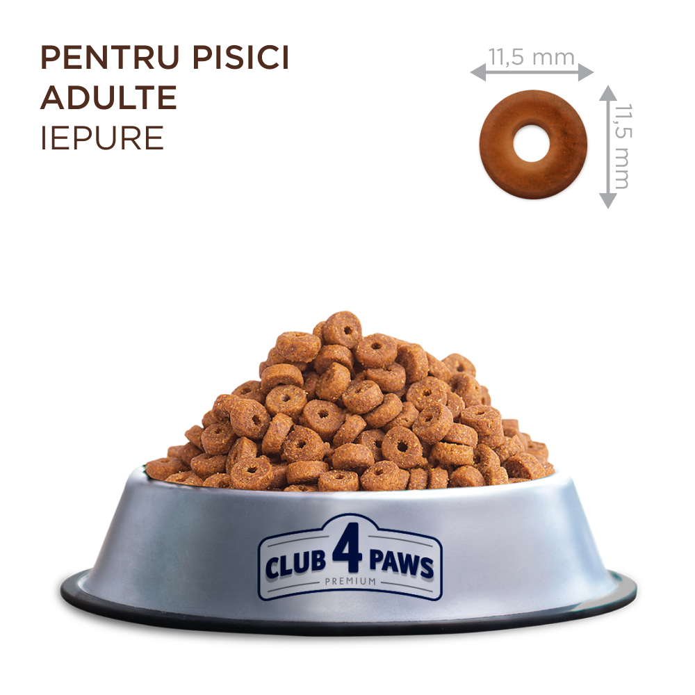 Hrana uscata pisici adulte, formula INTEGRAMIX, cu iepure, Club4Paws [2]