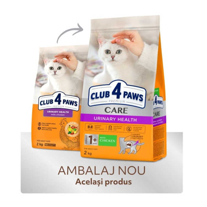 Club 4 Paws Premium, Urinary health, Hrana uscata pentru pisici, 2kg [2]