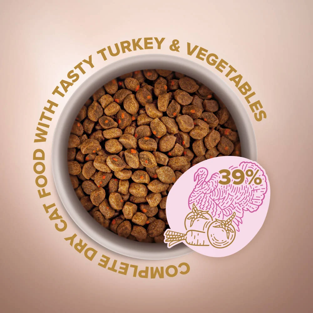 Club4Paws Selection, Hrana uscata pisici, vita si legume [2]