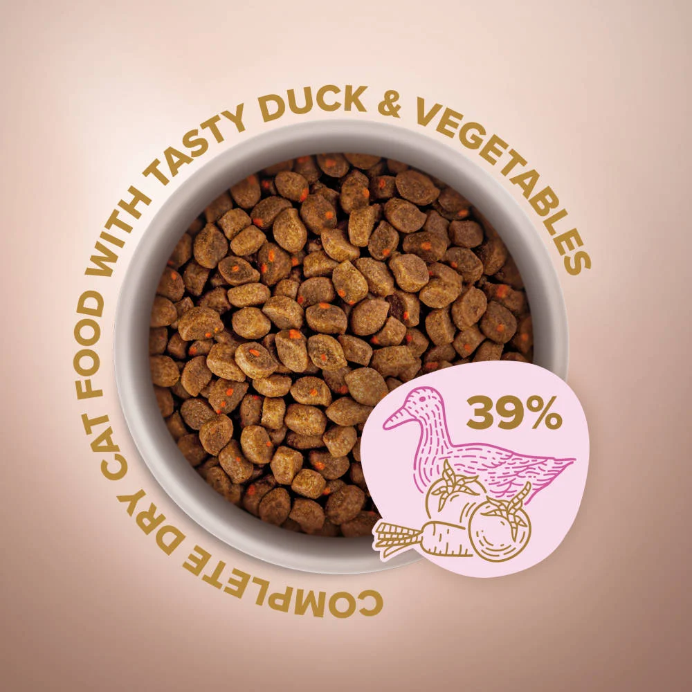 Club4Paws Selection, Hrana uscata pisici, rata si legume [2]