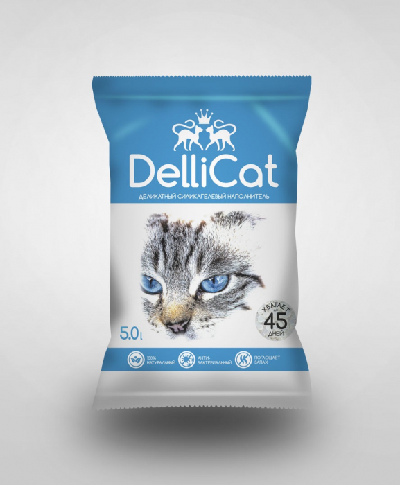 Dellicat Silicat - Asternut igienic pentru pisici, 5l [4]