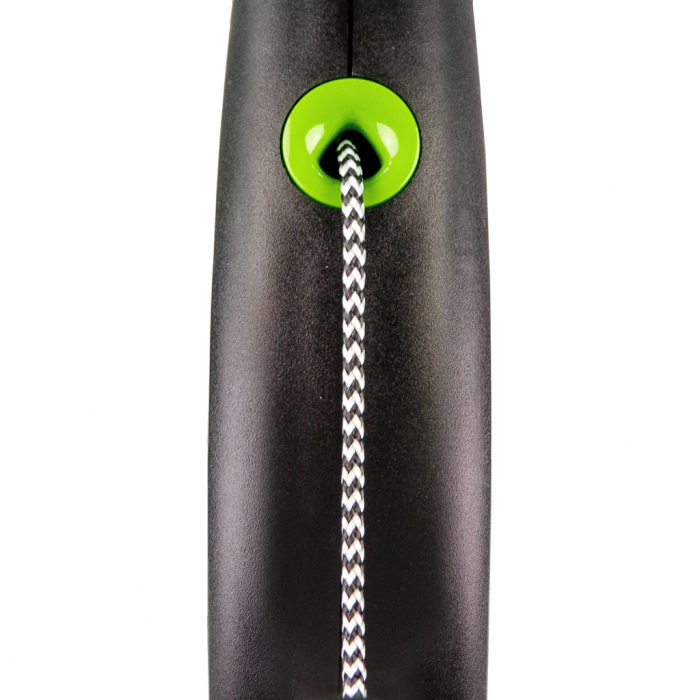 Lesa retractabila cu snur de 5m, verde, Flexi Black Design [2]