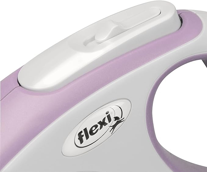 Flexi New Comfort, M Cord, lesa retractabila, lila, 5m [4]