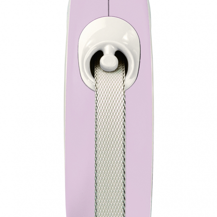 Flexi New Comfort, M Band, lesa retractabila, roz, 5m [2]