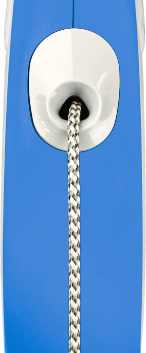 Flexi New Comfort, M Tape, lesa retractabila, albastra, 5m [5]