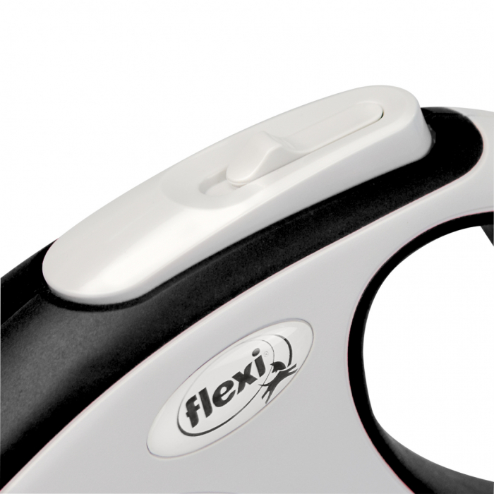 Flexi New Comfort, S Band, lesa retractabila, neagra, 5m [3]