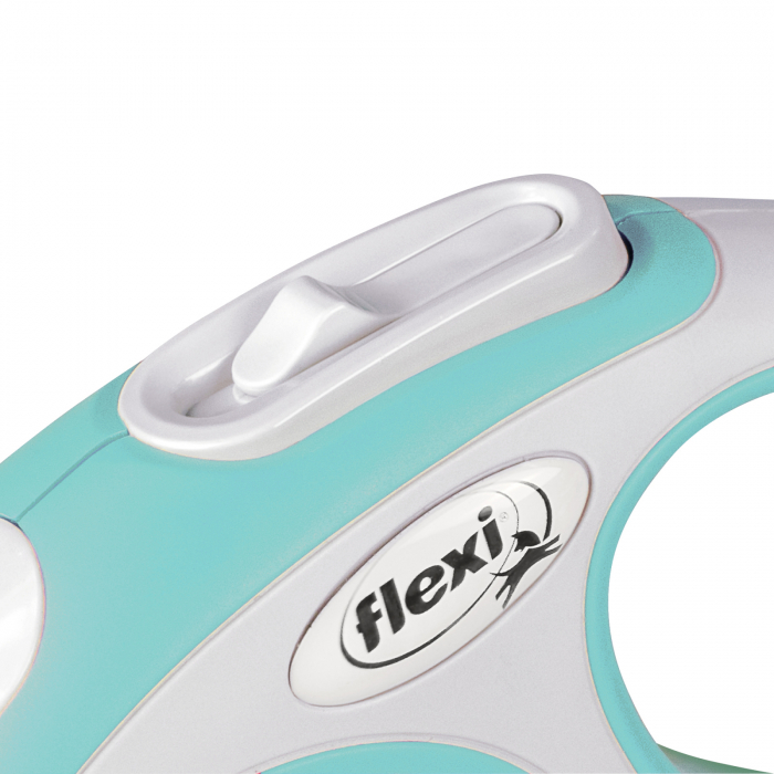 Flexi New Comfort, XS Band, lesa retractabila, albastru-deschis, 3m [3]